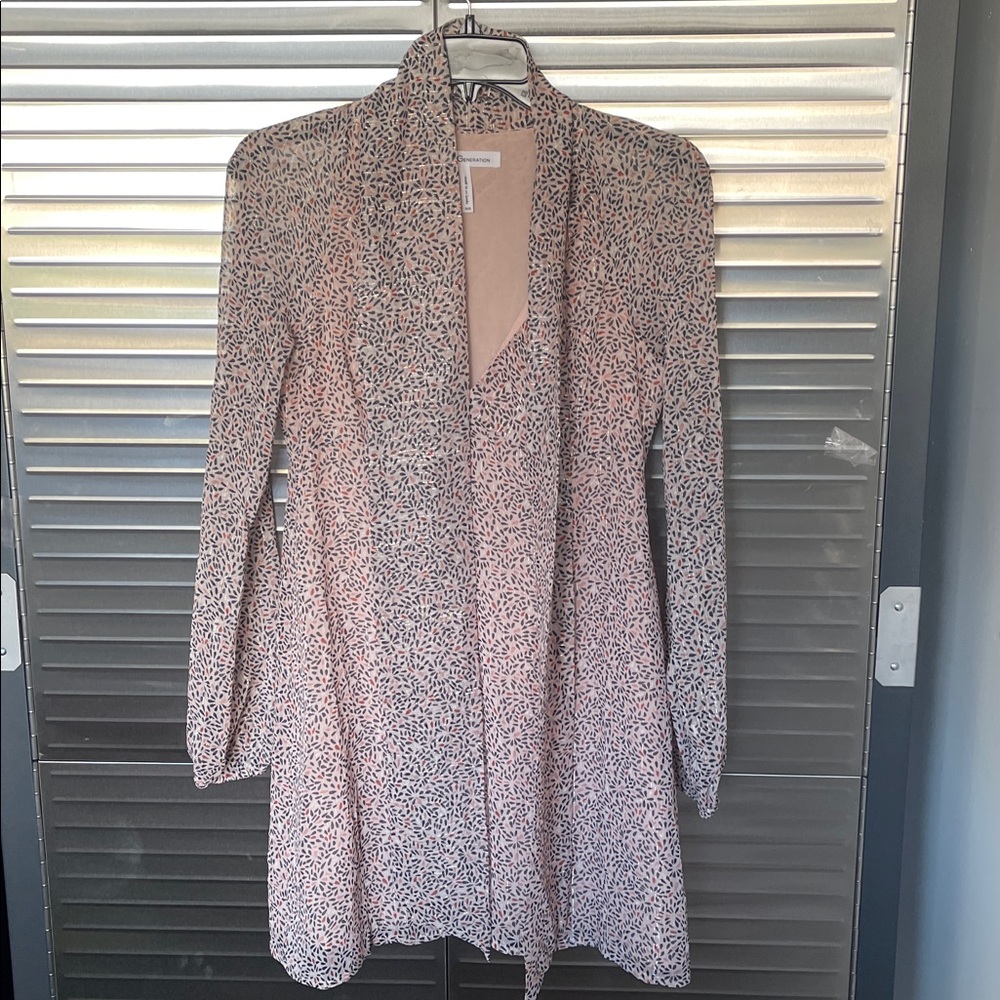 BCBGeneration Pink and Black Blazer